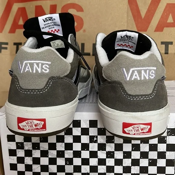 Vans Berle Grey/Black/White WMNS - Picture 14 of 16